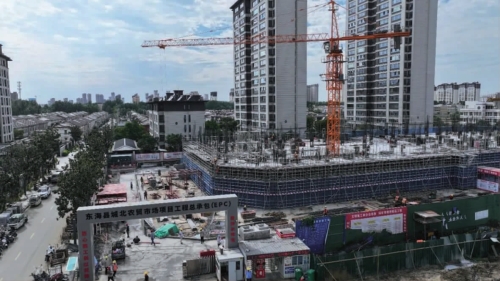 东海城北农贸市场项目抢抓进度 预计年底竣工投用