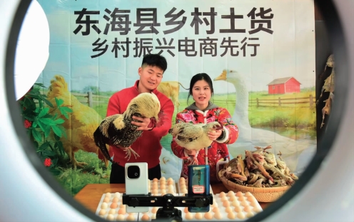 “双一流”大学毕业生返乡直播 助力乡村土货“出村进城”