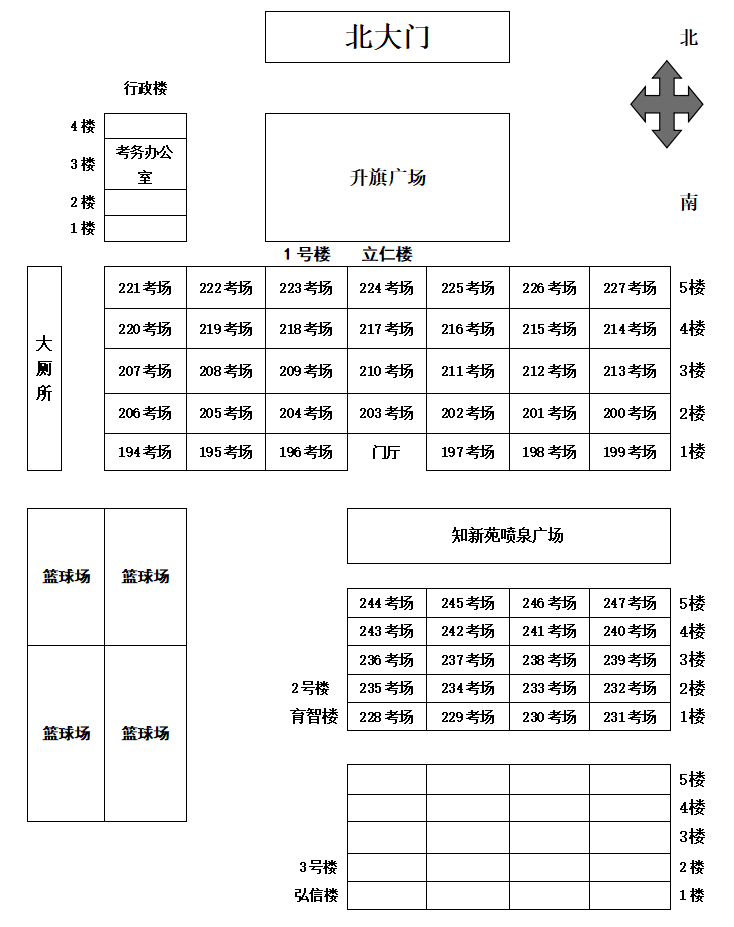 13.培仁学校考场分布.png