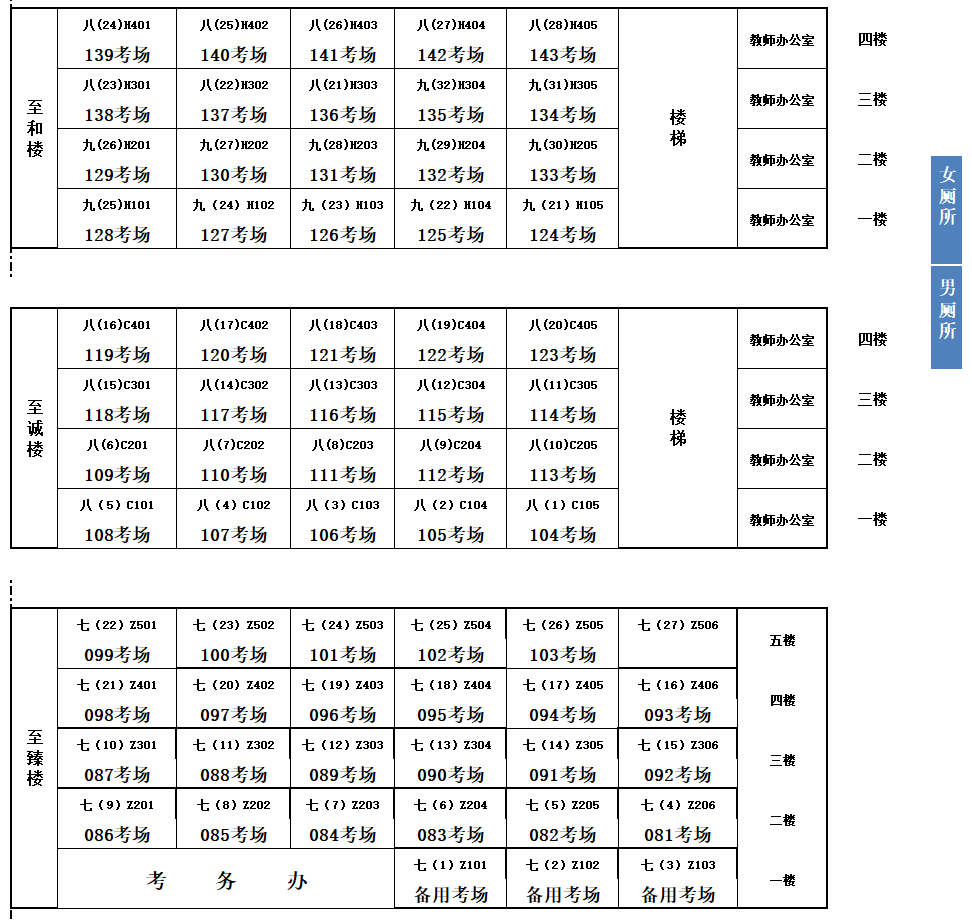 10.朱自清考场分布.png